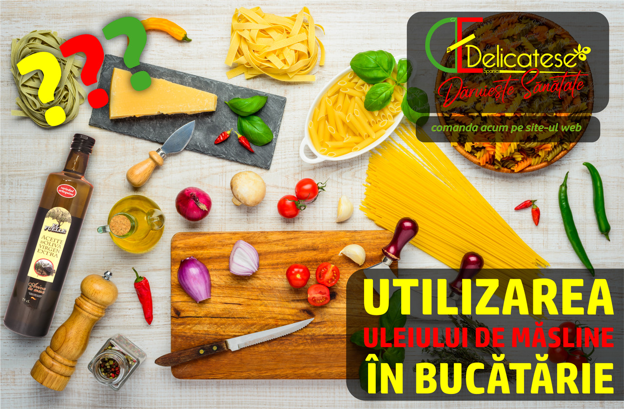 utilizarea uleiului de măsline în bucătări