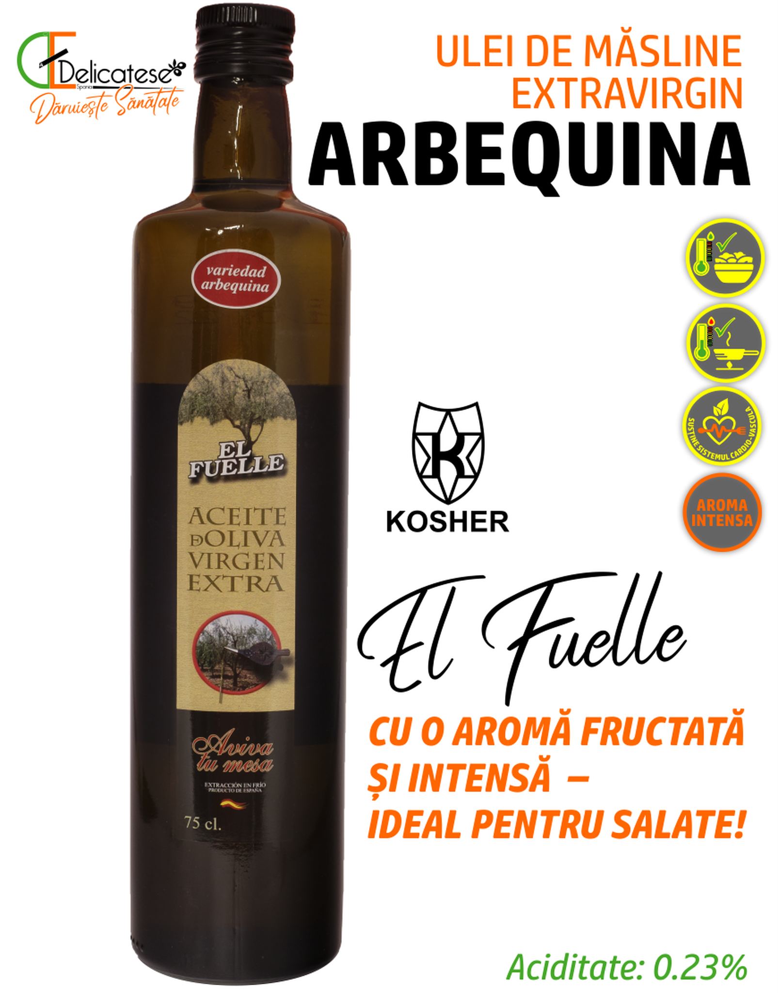 ulei de masline extravirgin