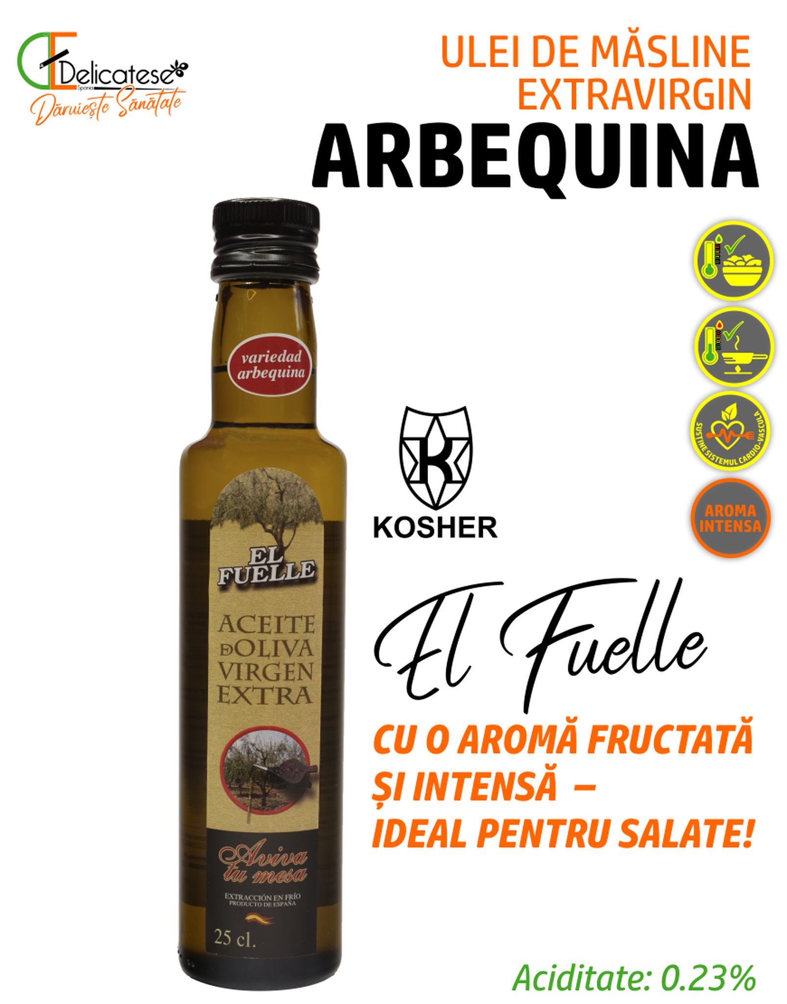 ulei de masline extravirgin