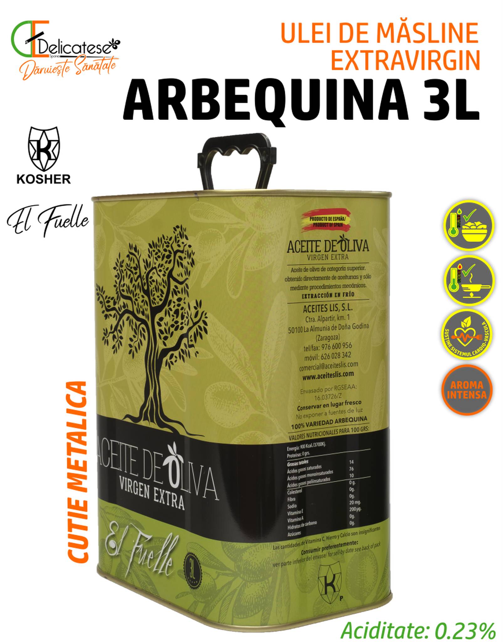 ulei de masline extravirgin